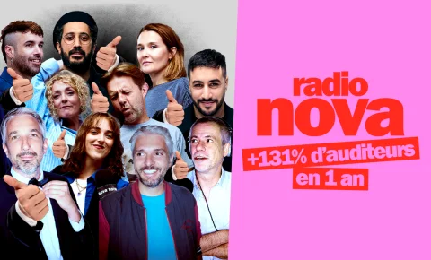 Audiences : Radio Nova à un niveau historique !