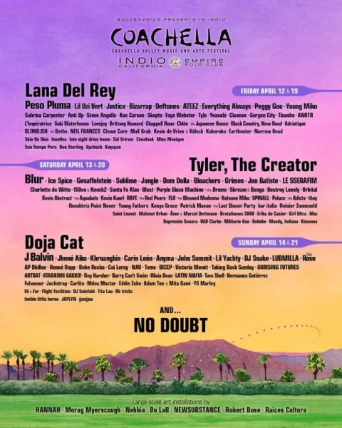 Coachella 2024 : les artistes qu’on aime dans cette programmation