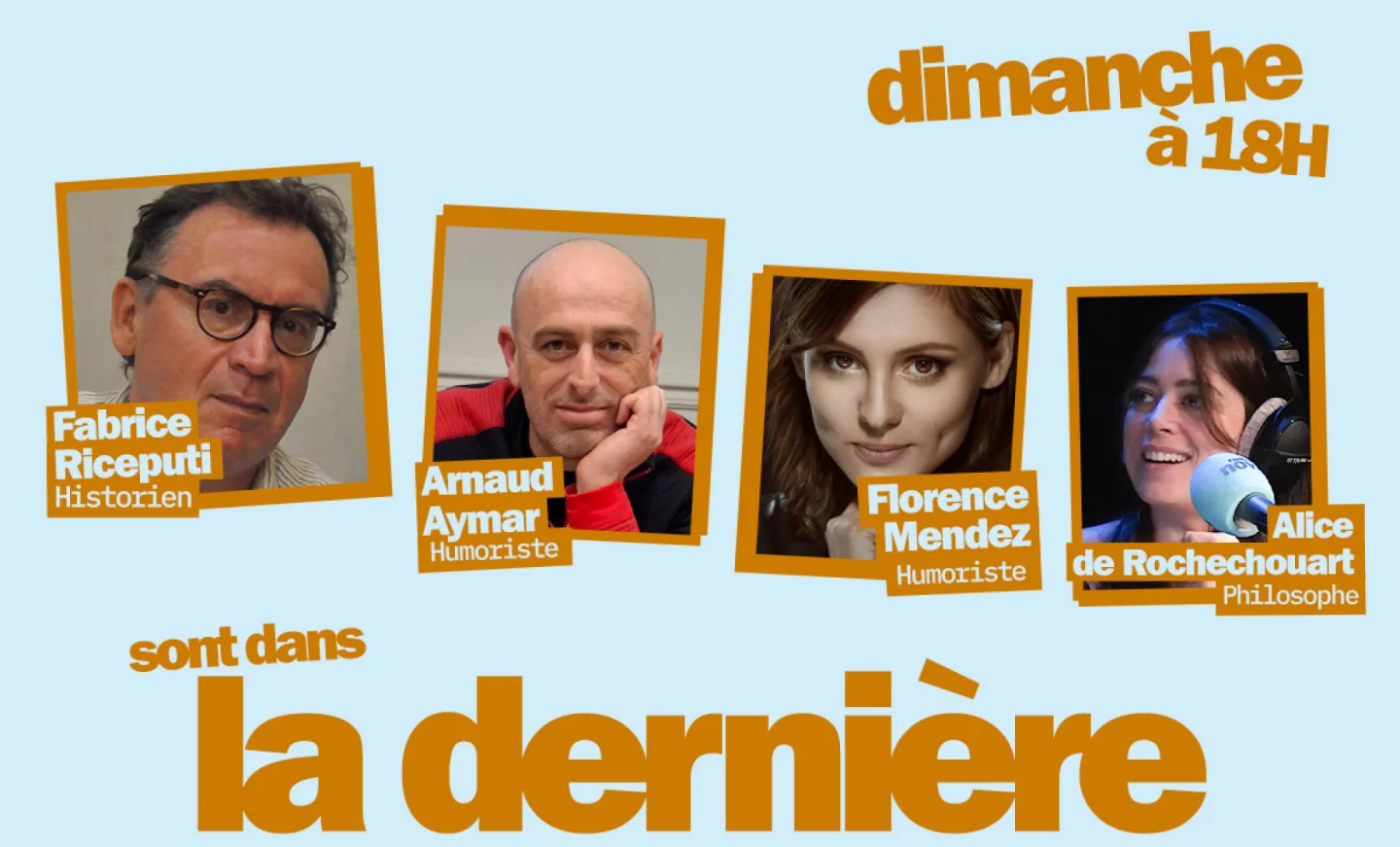 Fabrice Riceputi, Florence Mendez, Arnaud Aymard… Les invité.e.s de « La dernière » du 6 avril