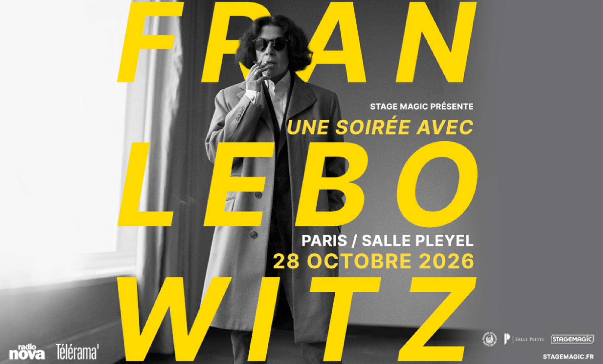 Fran Lebowitz à la salle Pleyel !