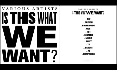 « Is This What We Want ? » : le disque muet aux 1000 artistes qui proteste contre les dérives de L’IA