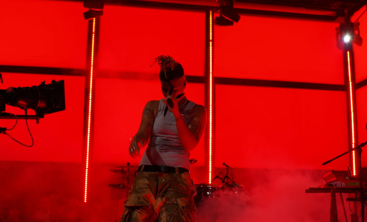 Lala&ce et Bikôkô dans le Nova Club pour le ARTE Concert Festival