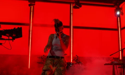 Lala&ce et Bikôkô dans le Nova Club pour le ARTE Concert Festival