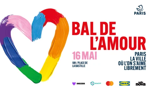 Le Bal de l’Amour, évènement qui célèbre les communautés LGBTQIA+ s’installe Place de la Bastille