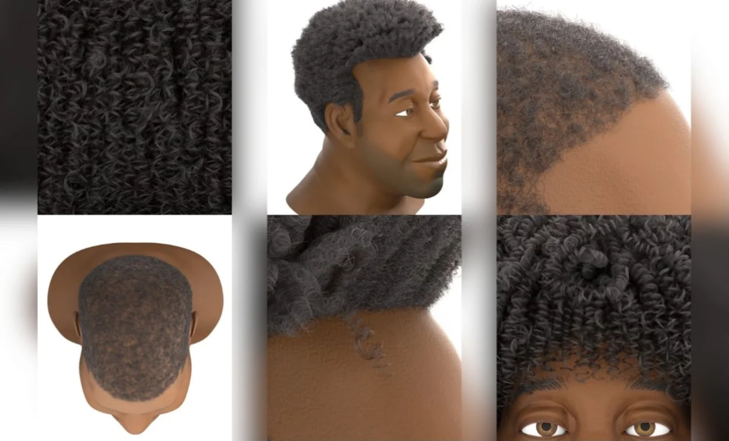 Le cinéma d’animation s’apprête (enfin) à modéliser des cheveux crépus réalistes