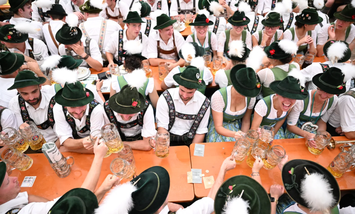 Le coup d’envoi du 189e Oktoberfest à Munich