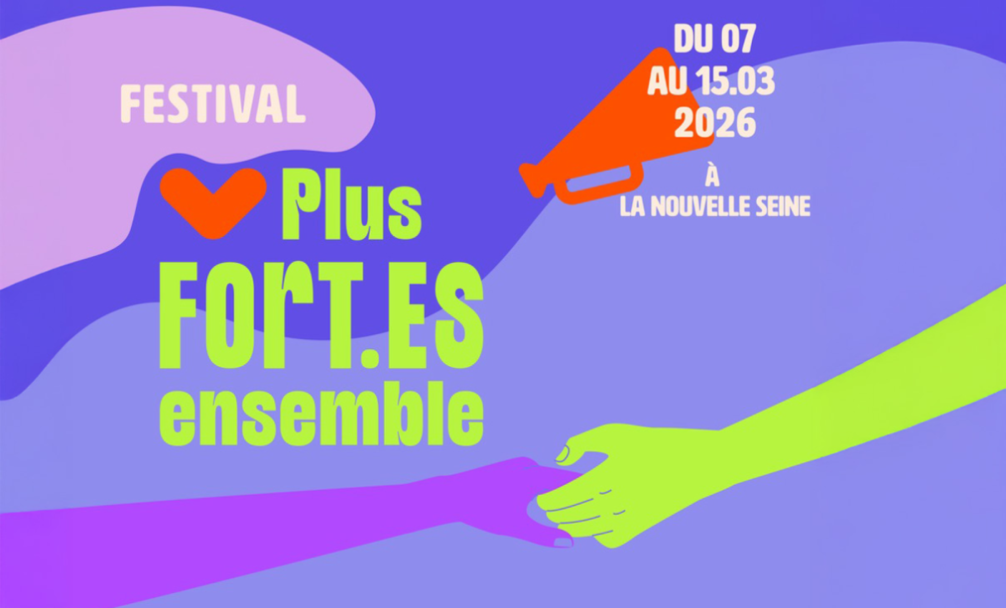 Le festival Plus Fort.es Ensemble se mobilise face aux violences et harcèlement sexistes et sexuels dans le spectacle vivant
