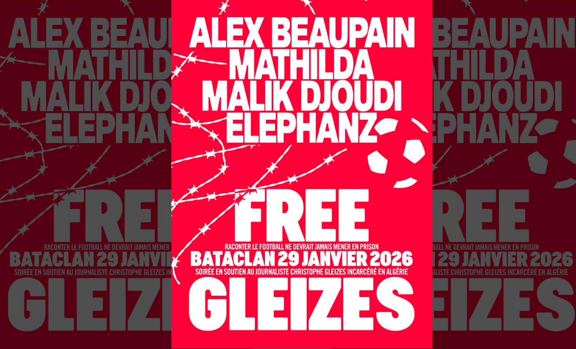 Malik Djoudi, Elephanz et Yuksek en concert au Bataclan pour une soirée en soutien à Reporters sans frontières