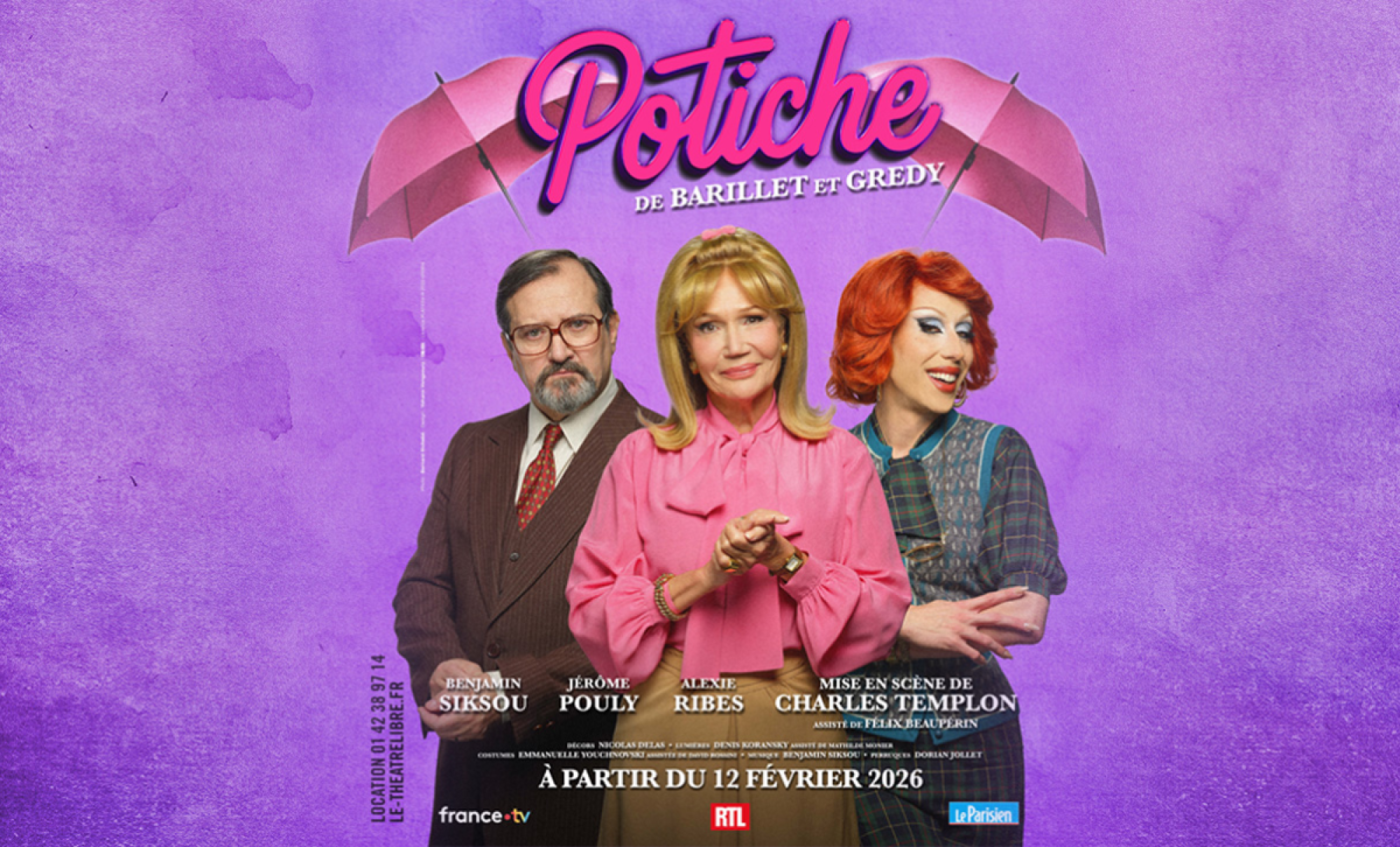 Potiche de retour au Théâtre Libre, que se passe-t-il lorsque le monde des hommes dévisse ?