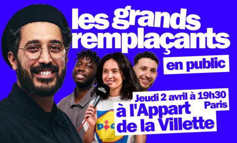 Radio Nova débarque au Marseille Comedy Club pour une émission spéciale des grands remplaçants !