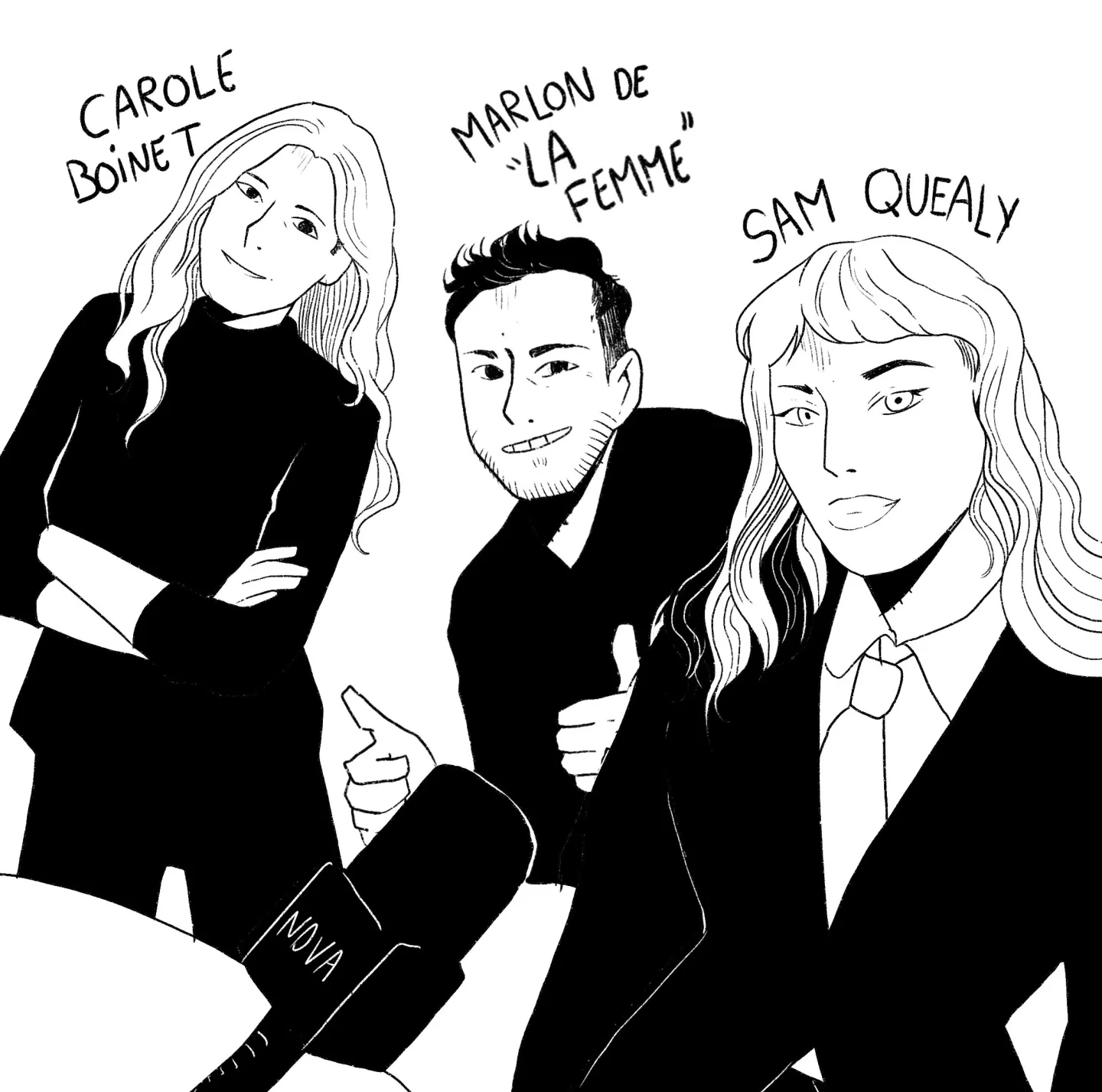 Sam Quealy sort son 1ᵉʳ album, Marlon de la Femme l’accompagne et Carole Boinet nous présente le nouveau Inrocks