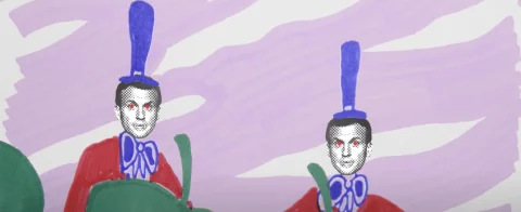 Satellite Jockey se moque de la macronie sur « Paix Sociale »