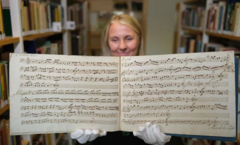 Un morceaux inédit de Mozart voit le jour après 264 ans