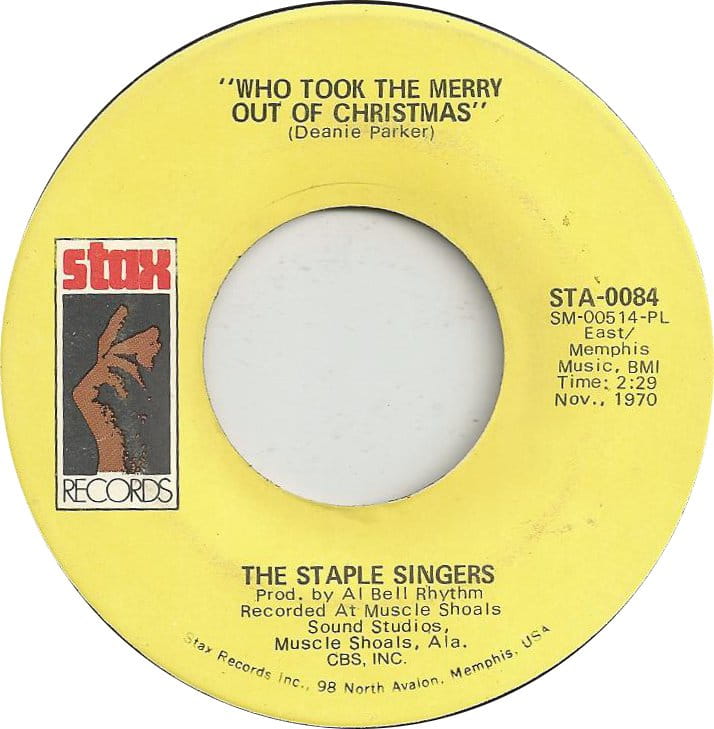 Who Took The Merry Out Of Christmas