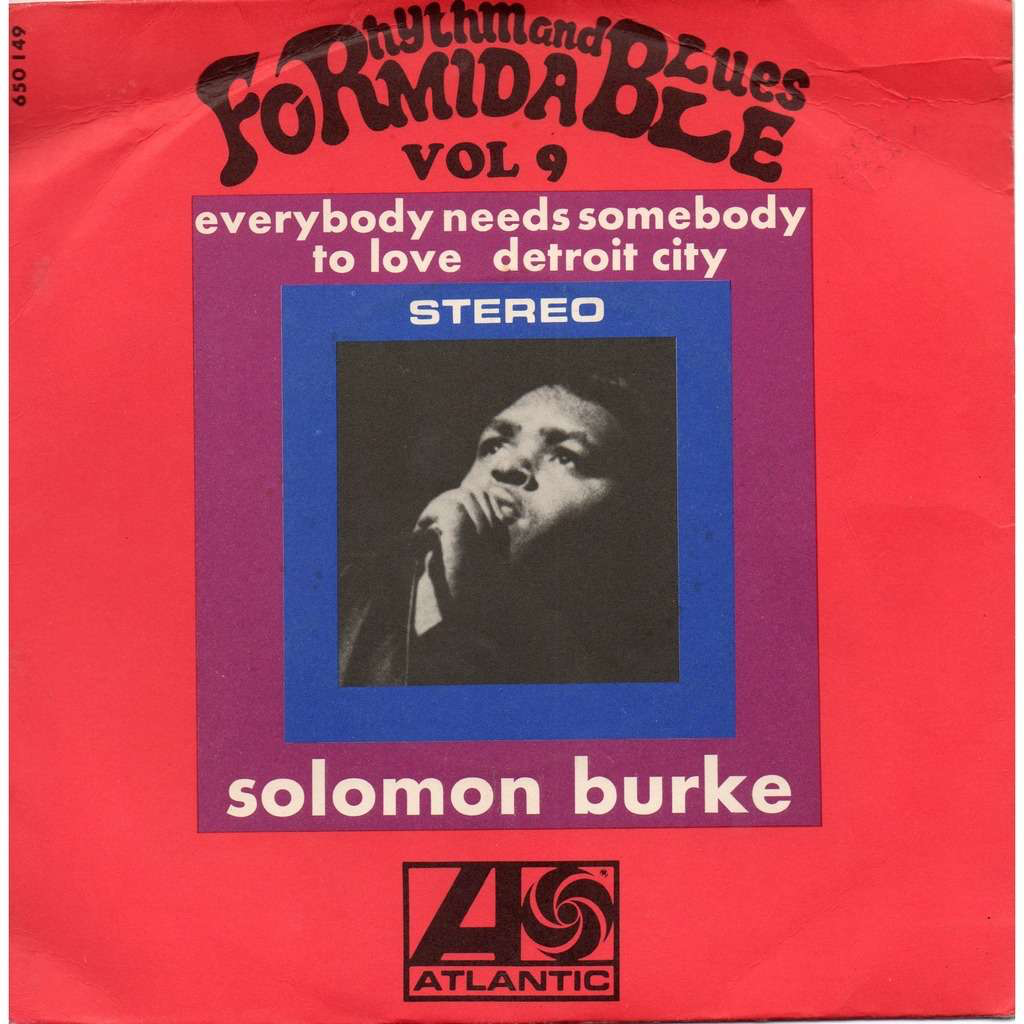 EVERYBODY NEEDS SOMEBODY